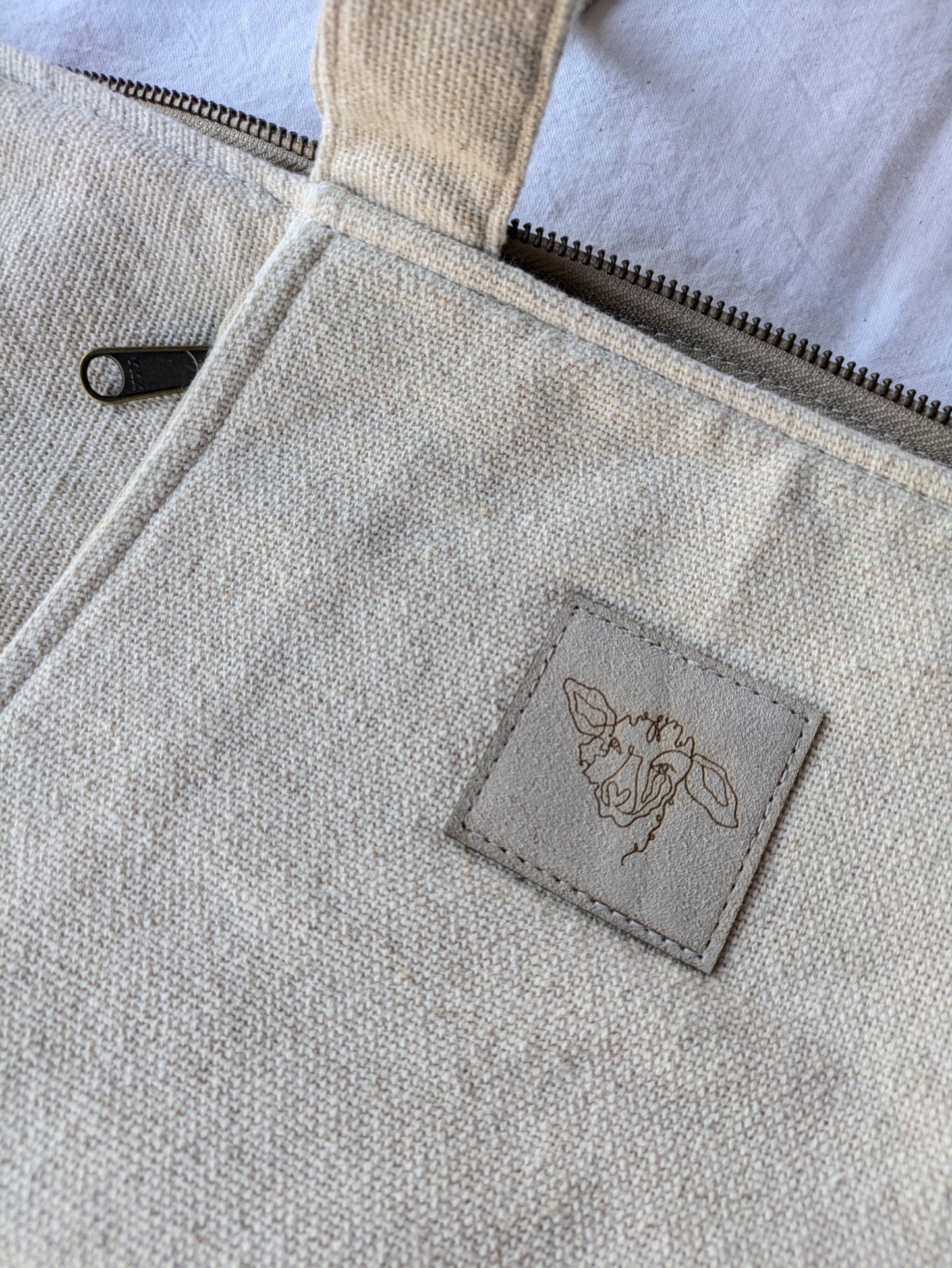 Wooliie - Handmade Cotton Canvas Travel Bag