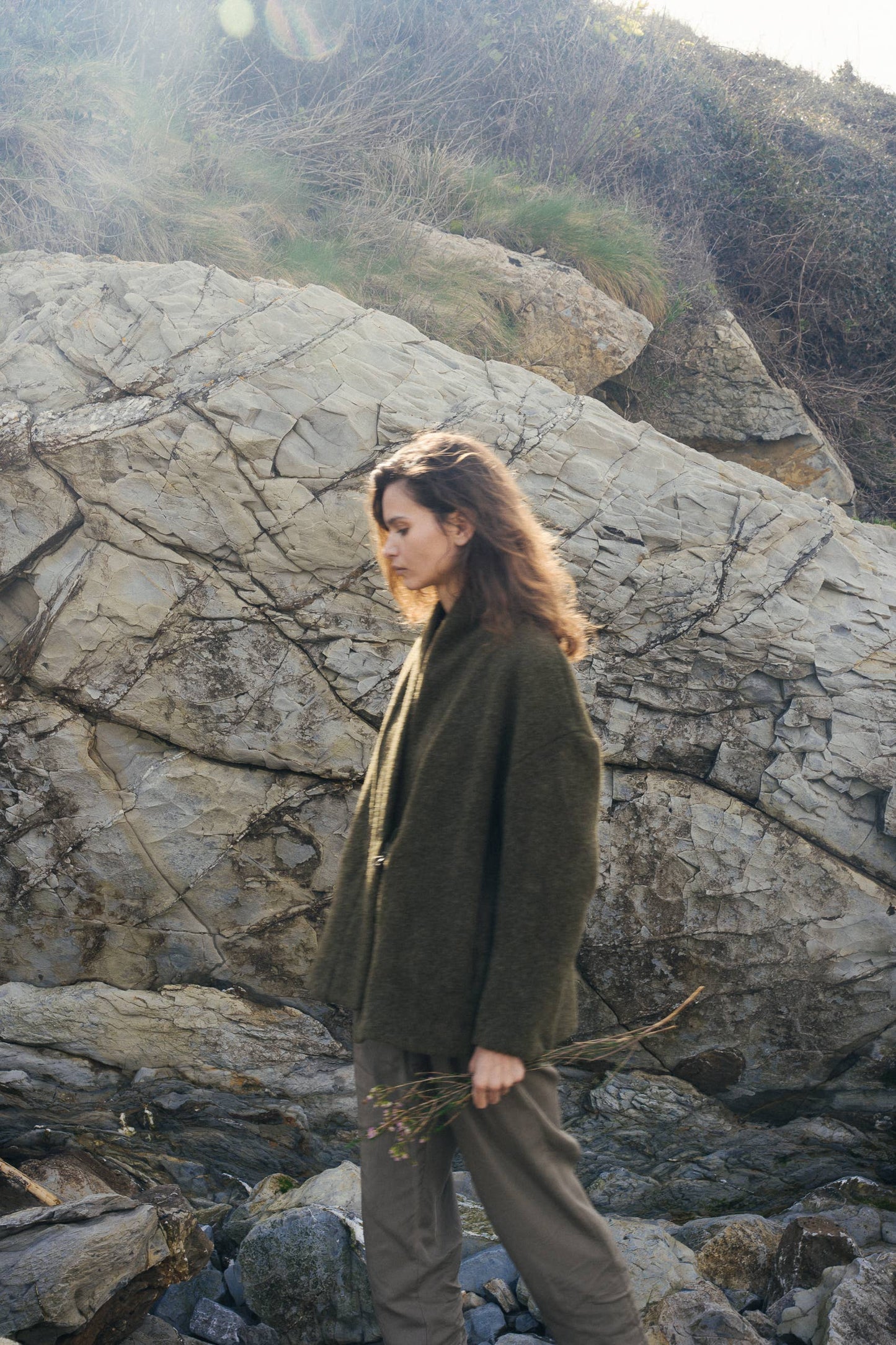 CECILIA SÖRENSEN - 314 Amarant Jacket – Pure Wool: Green