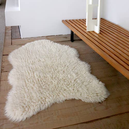 Lorena Canals Home - Woolable Rug Woolly - Sheep White: 2' 5" x 3' 7"