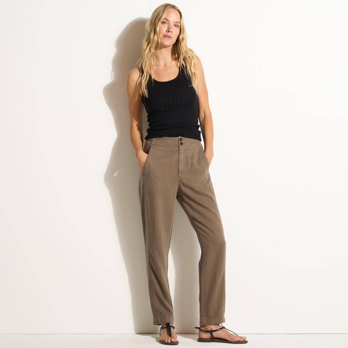 Neve Drape Denim Twill Pant