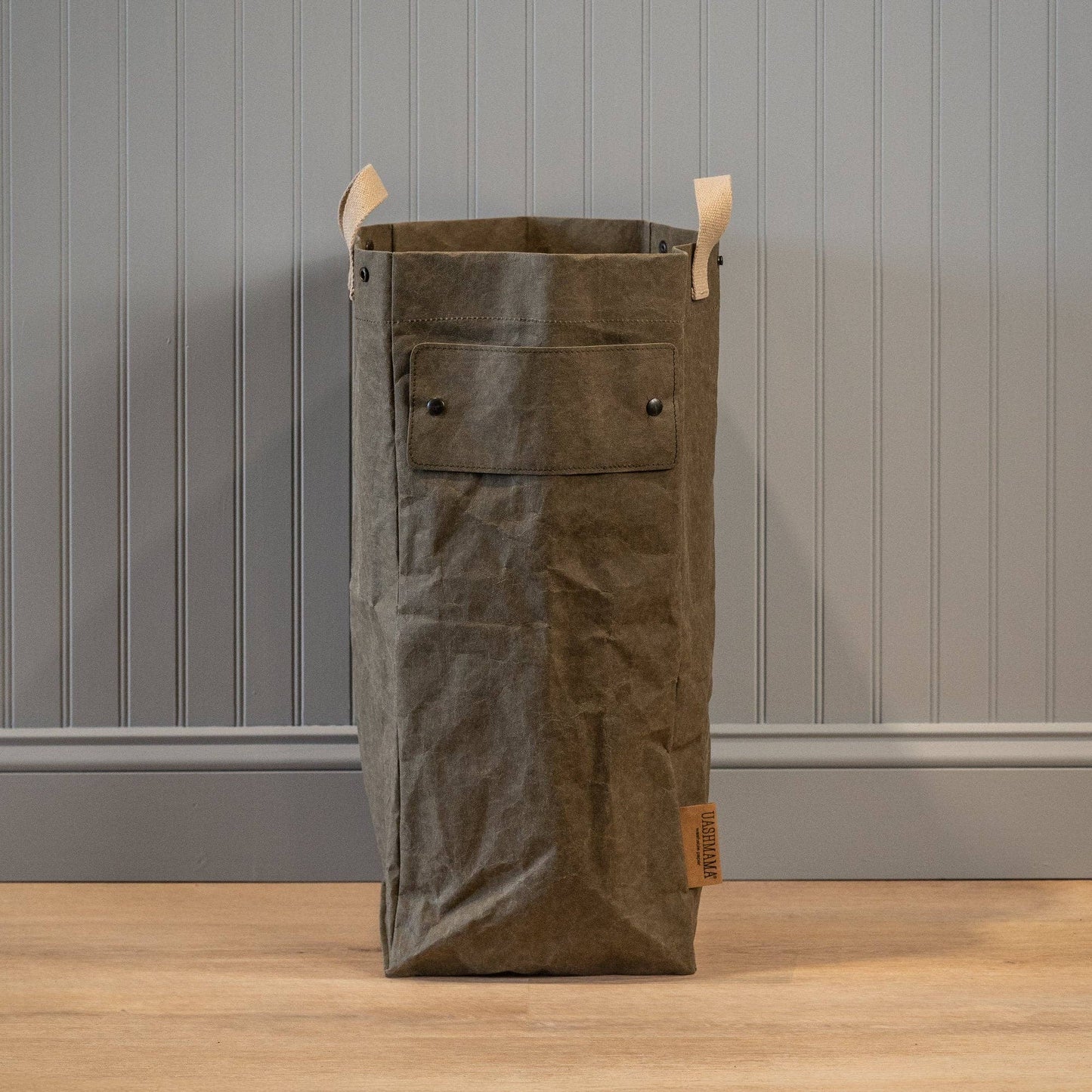 Uashmama - LAUNDRY BAG HAMPER: Dark Grey