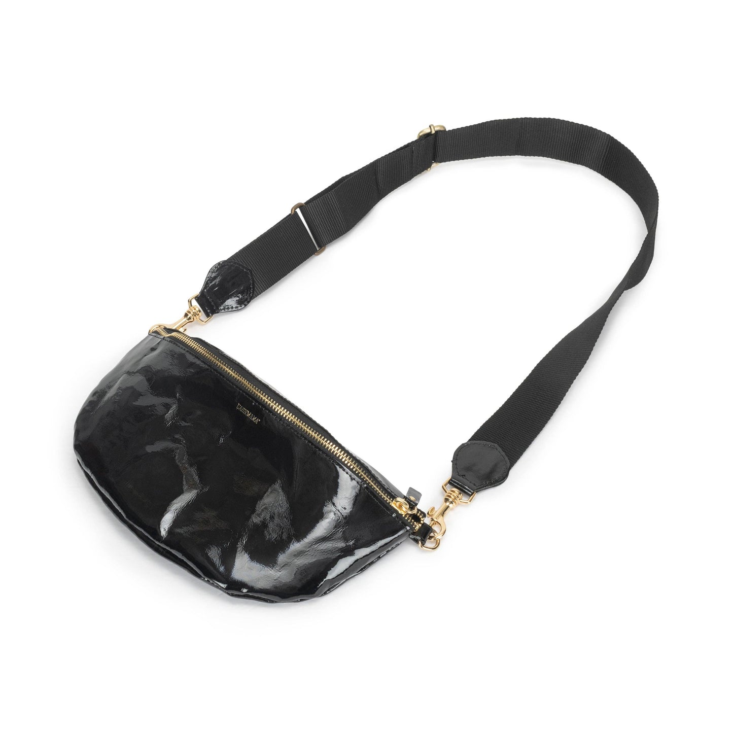 Uashmama - SLING BODY BAG: Woven Black