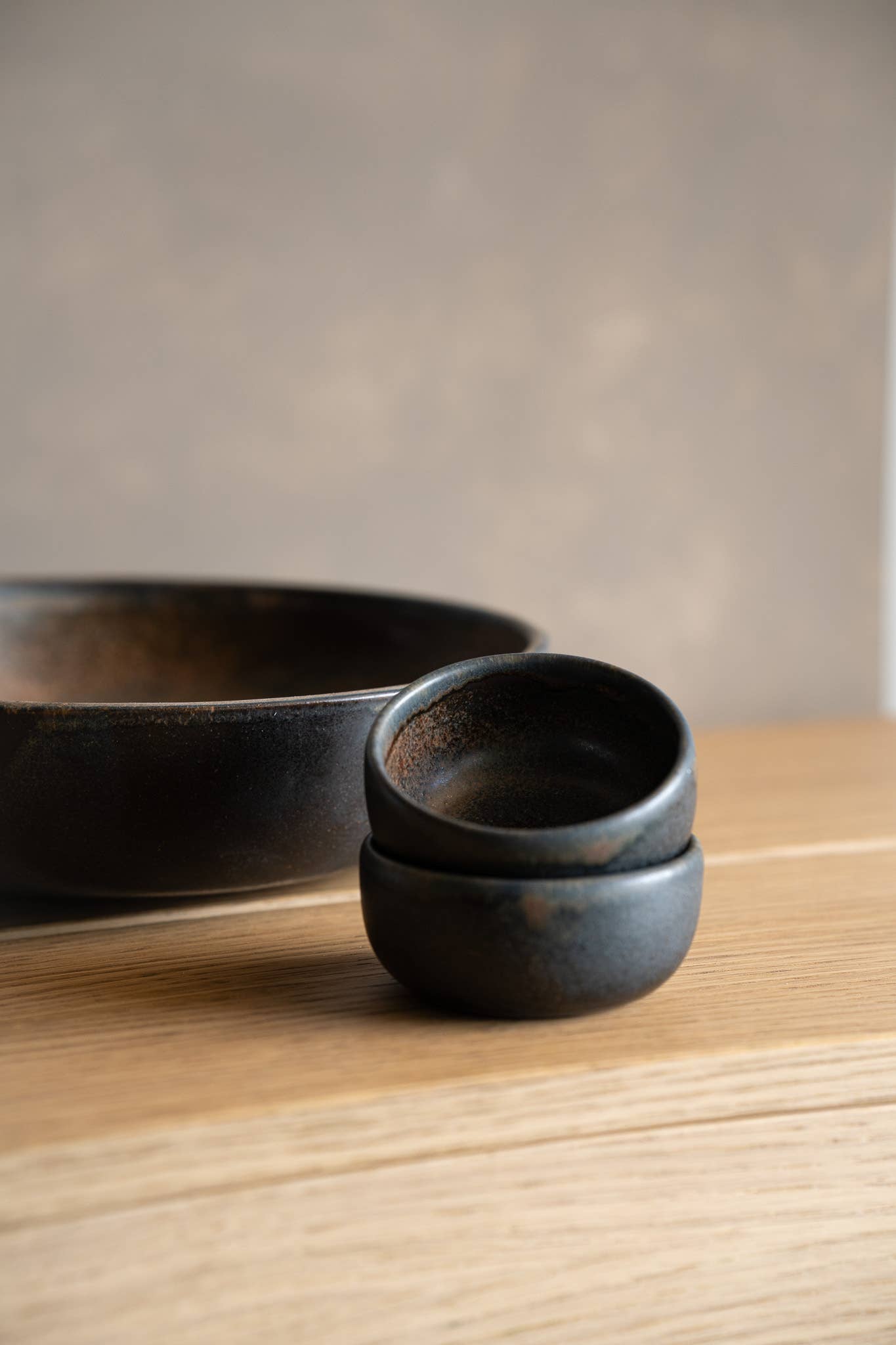 Creating Comfort Lab - Rust Stoneware Pinch bowl