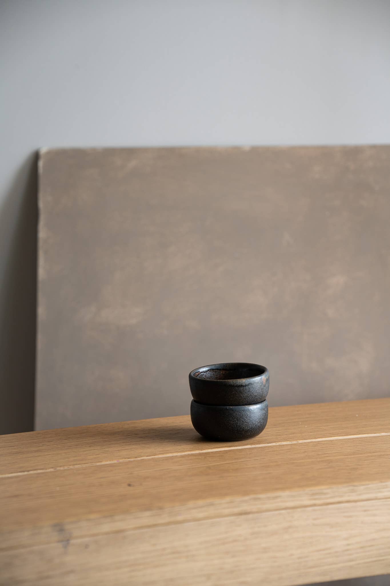 Creating Comfort Lab - Rust Stoneware Pinch bowl