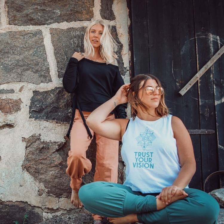 Soul Factory - Organic Cotton Sweater Knot - Black: L/XL