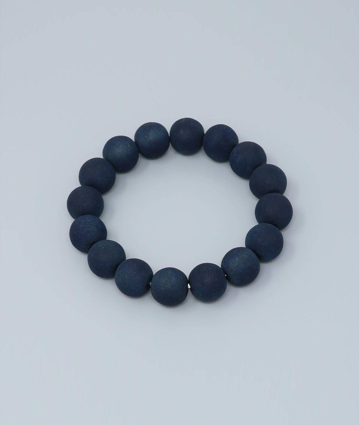 Men's Indigo Pearl Prayer Bead Bracelet