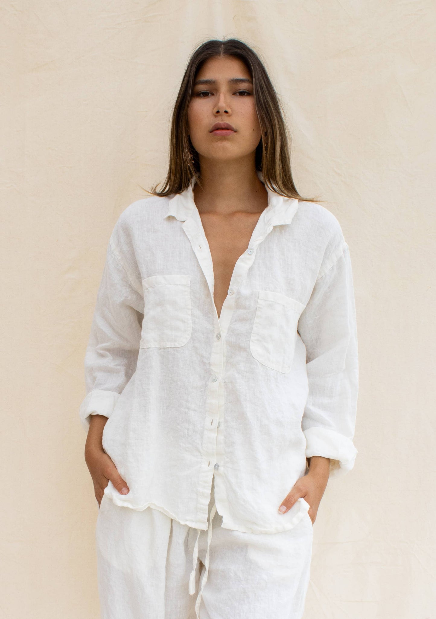 Organic Linen Beach and Comfort Shirt