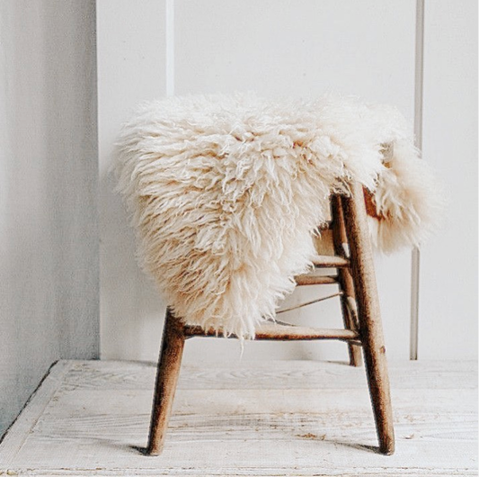 Sheepskin Rug from Patagonia, Chile