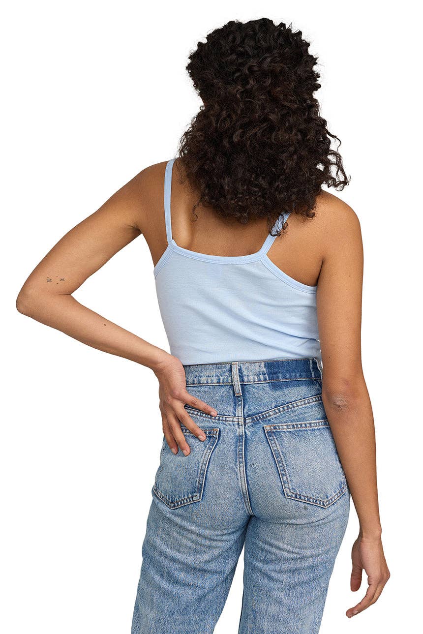 US Blanks - Baby Rib Tank - 100% Organic: Midnight / S