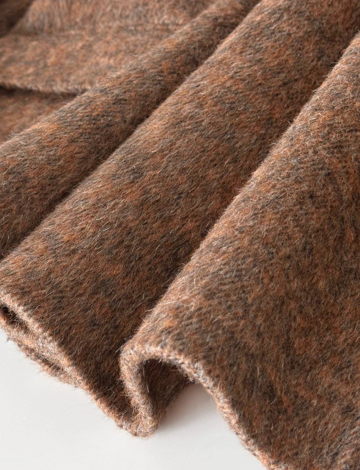 Loom & Line - Ember Wool Double-breasted Blazer - 4 Colors: Caramel / One Size