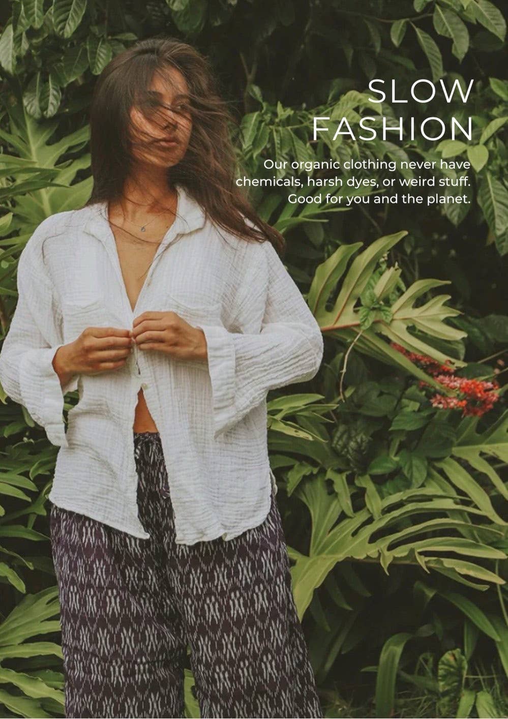 Organic Cotton Gauze Comfort Top
