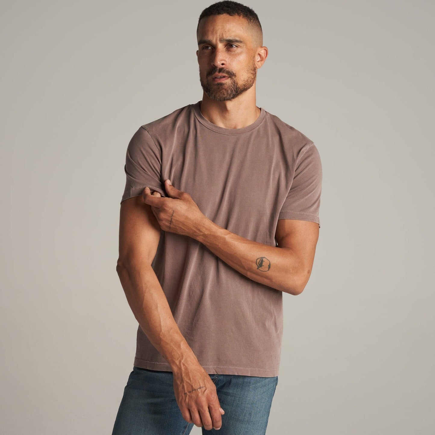 Rowan - Asher Standard Tee: Vintage White / L / MKTP0002