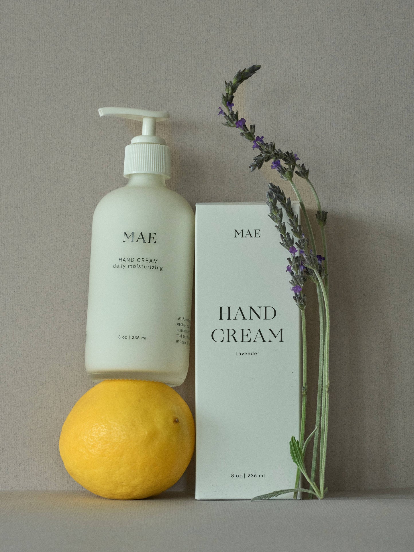 MAE - Lavender Moisturizing Hand Cream - Vegan, Essential Oil