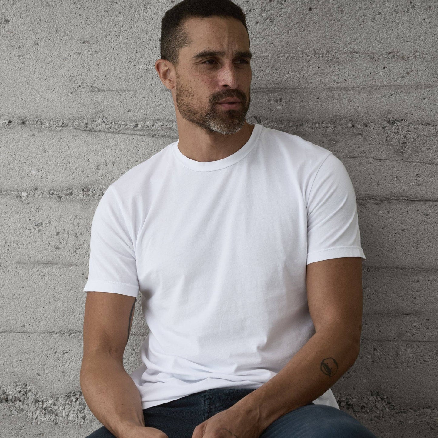 Rowan - Asher Standard Tee: Vintage White / S / MKTP0002