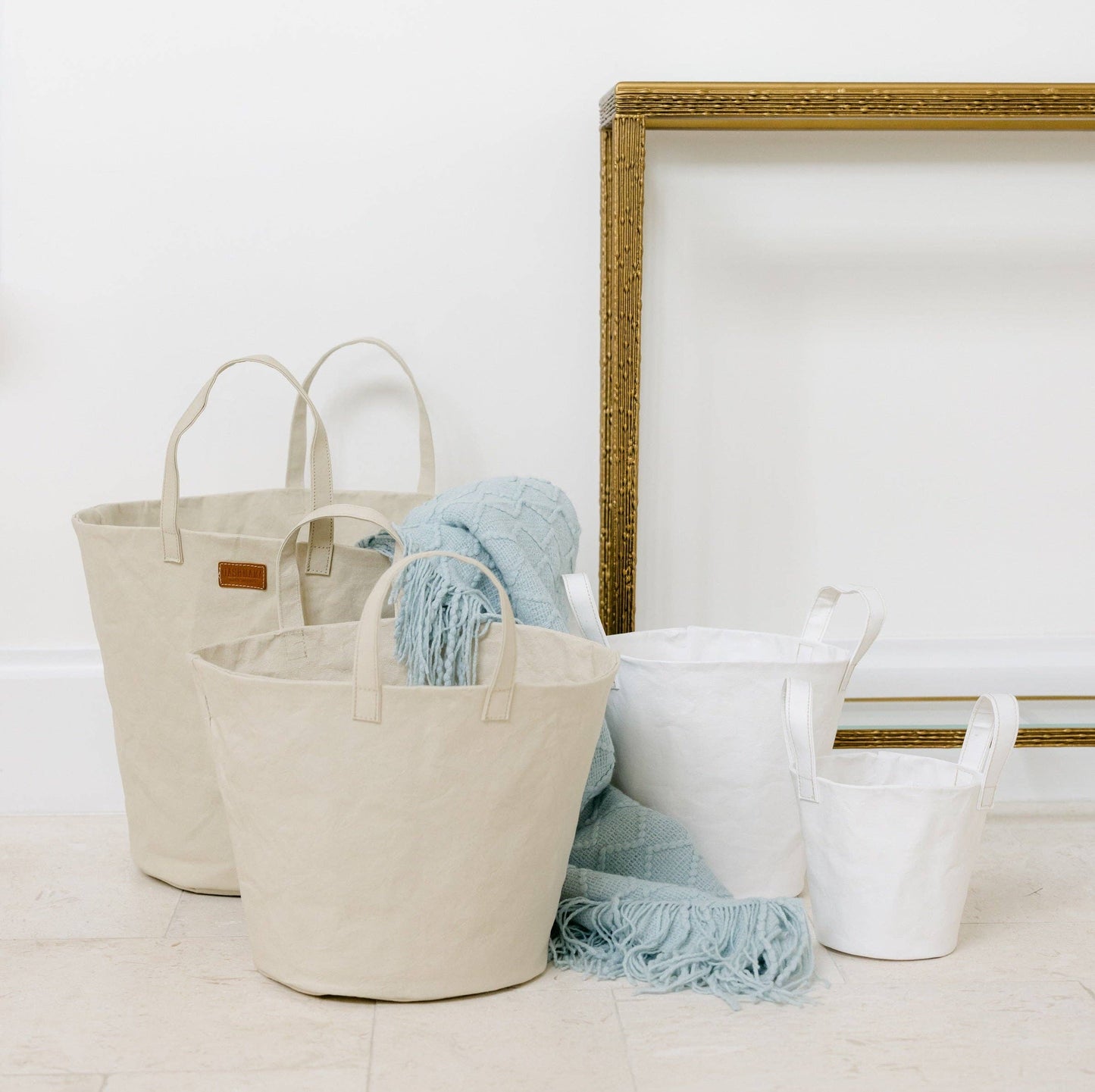 Uashmama - PANIERE BUCKET: White / Large