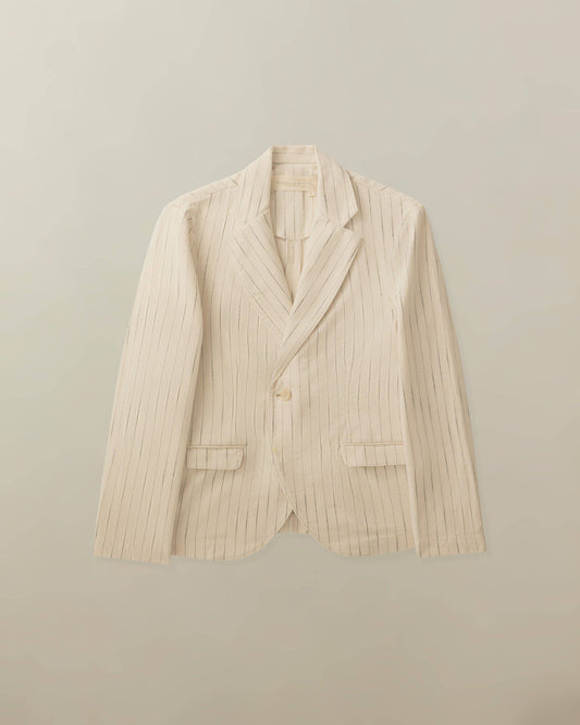 Blake Blazer in Cotton Stripe