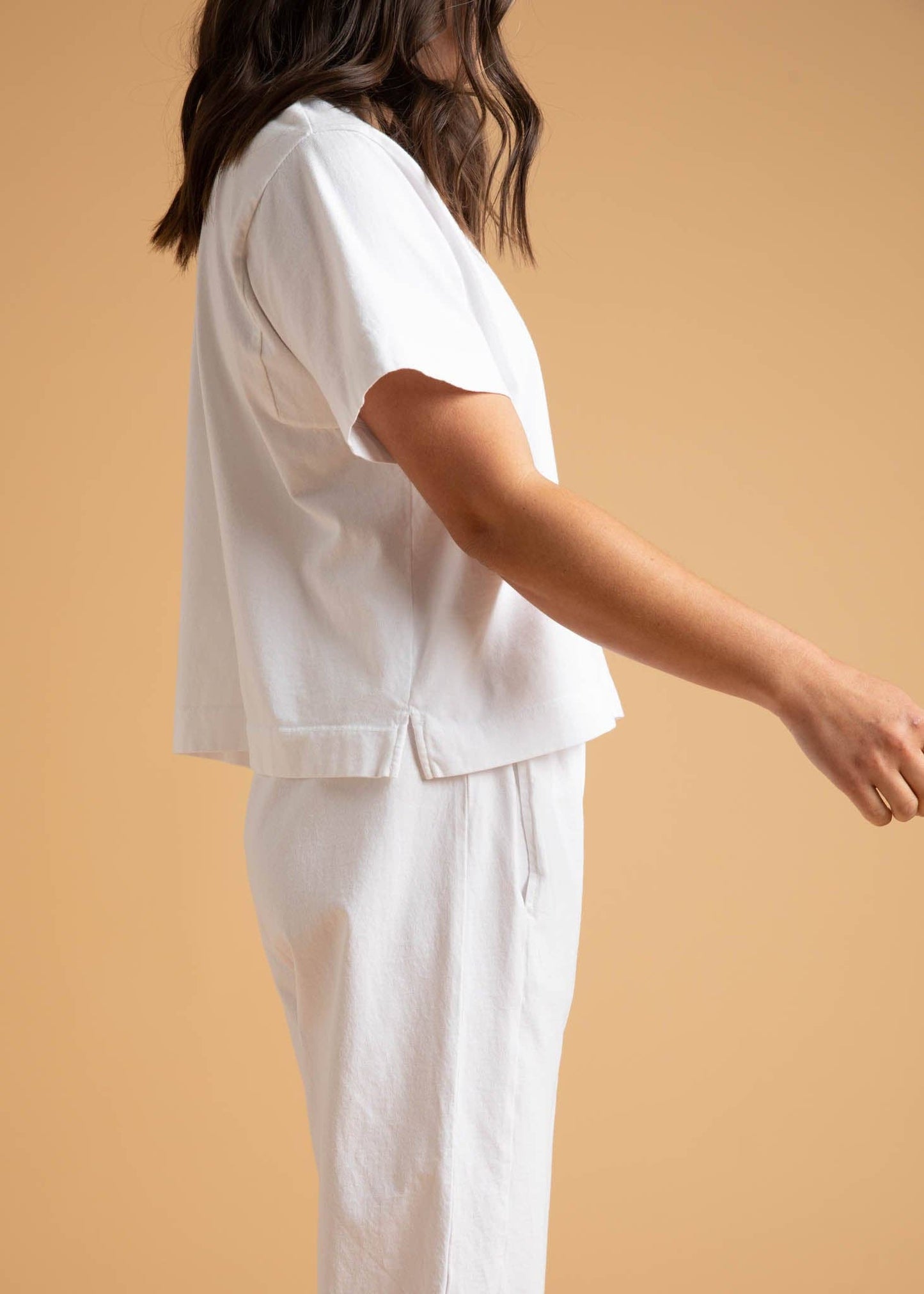 and for Good - Daybreak Tee - White: L/XL