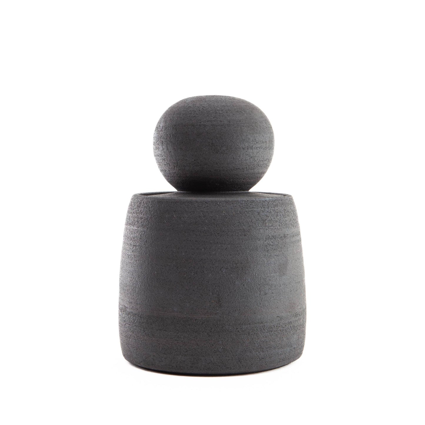 MH STUDIO - Charcoal Black Stash Jars: Large