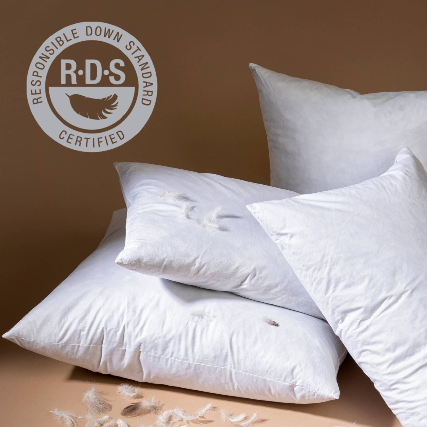 Fjord Pillow: Cover with Down Insert