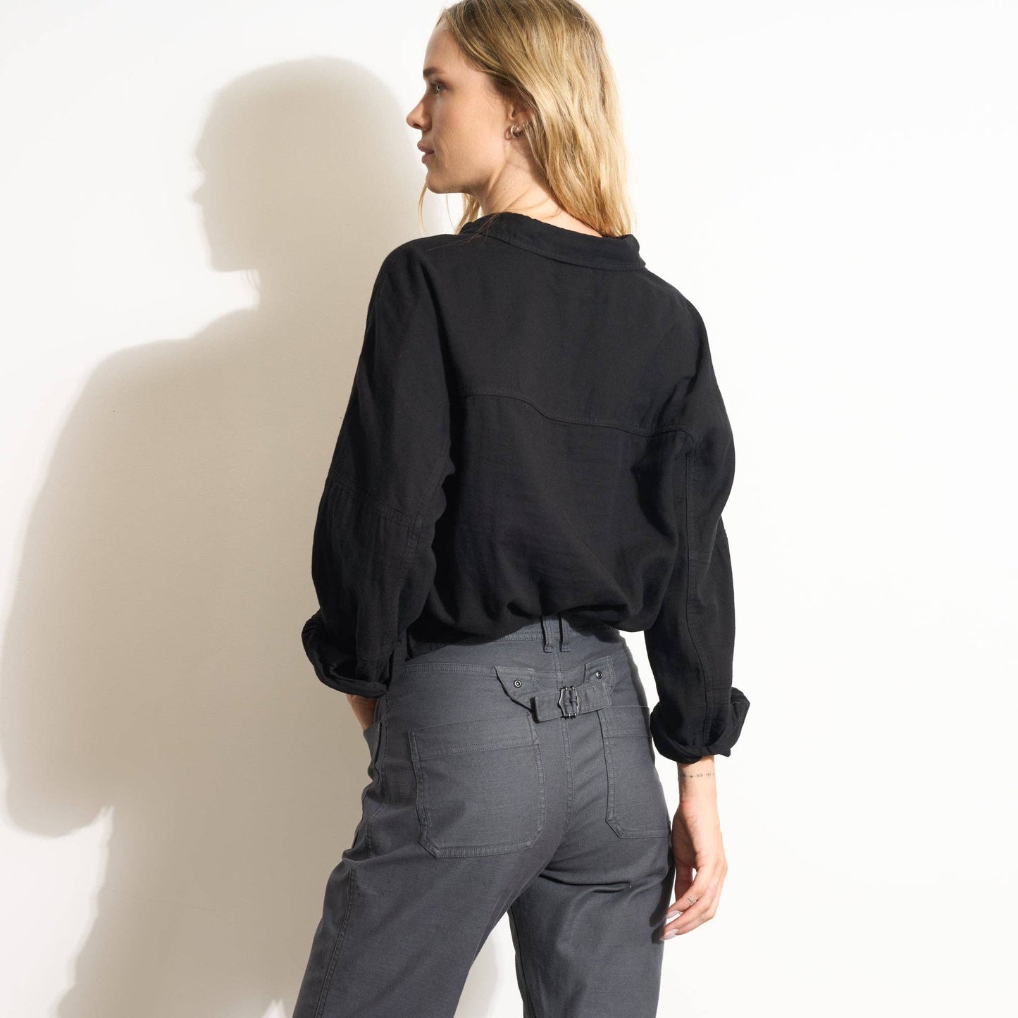 Skye Gauze Cotton Relax Shirt