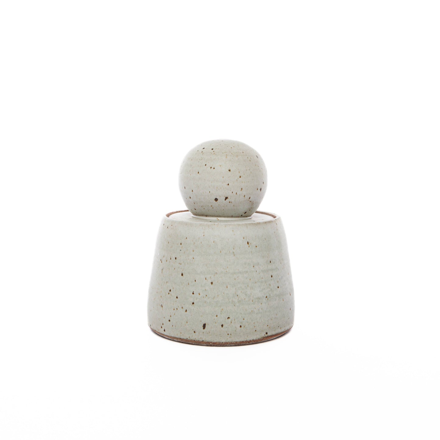 Alabaster White Stash Ceramic Jar Vessels Medium