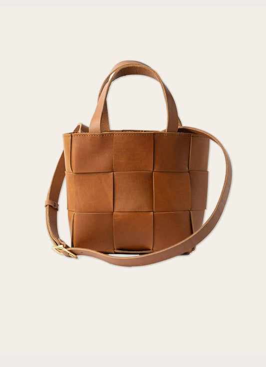 WP Standard - The Woven Mini Tote: Tan