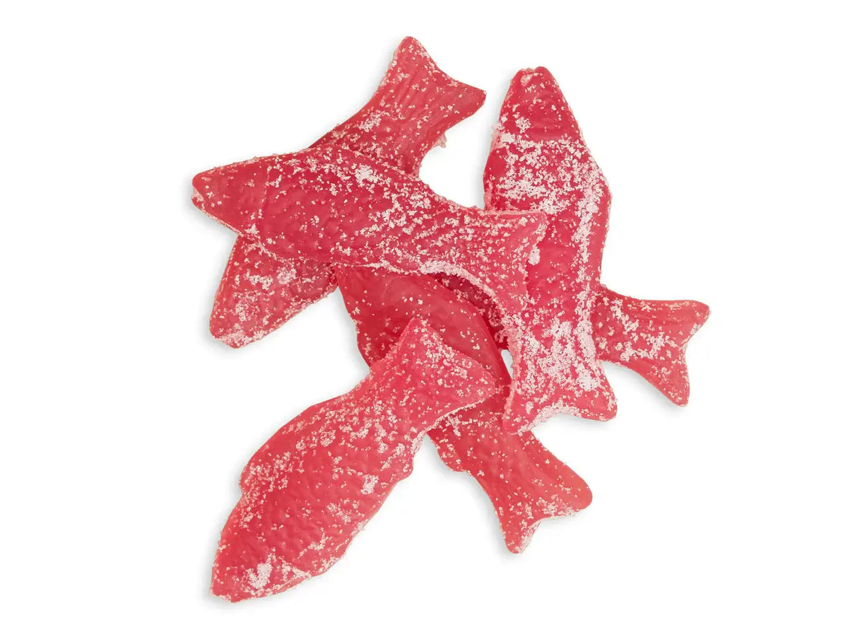Casacella Foods - Kolsvart Sur Roding Sour Raspberry Swedish Candy Fish