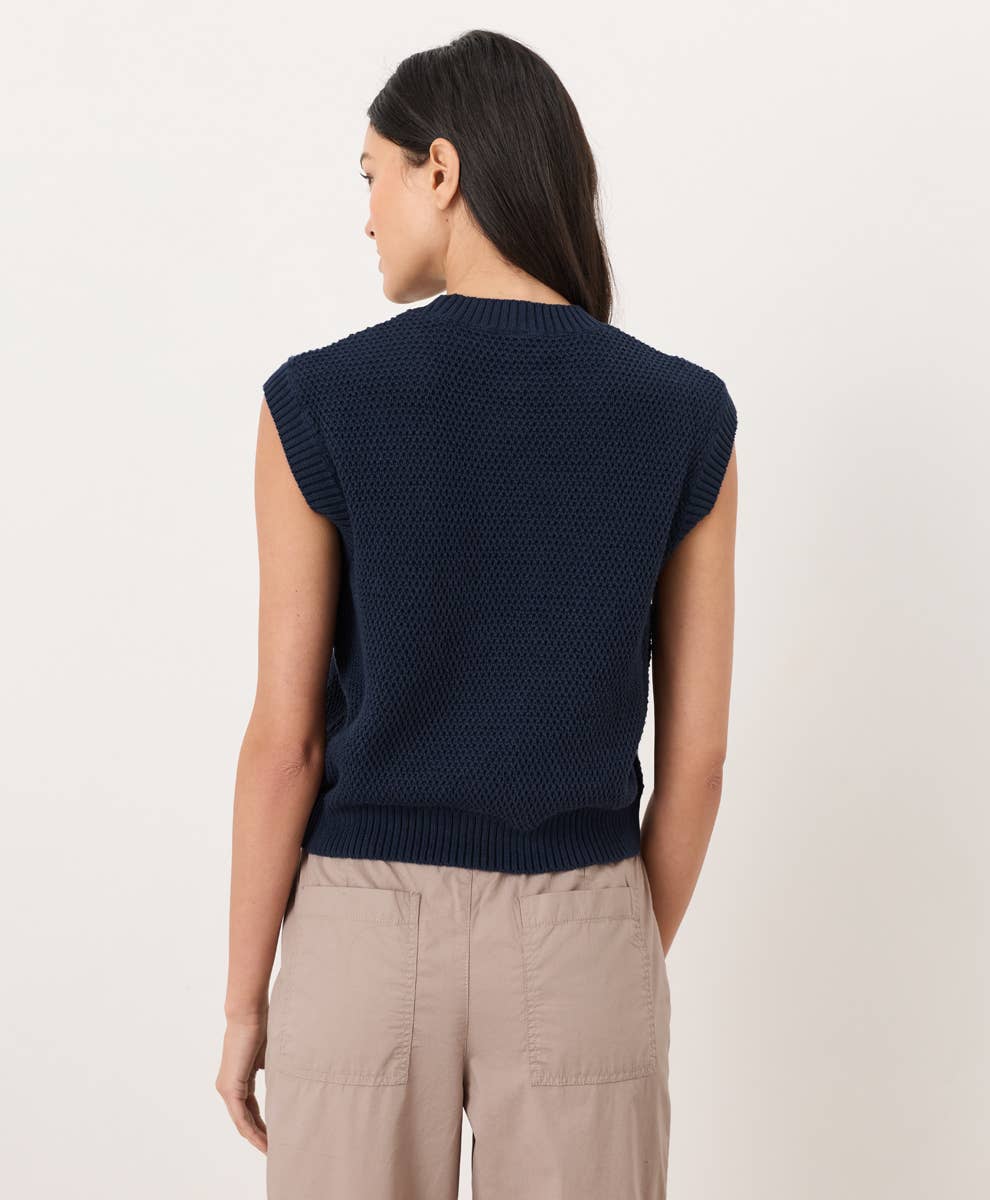 Pact - Women's Shoreline Relaxed Shell: Navy / Small