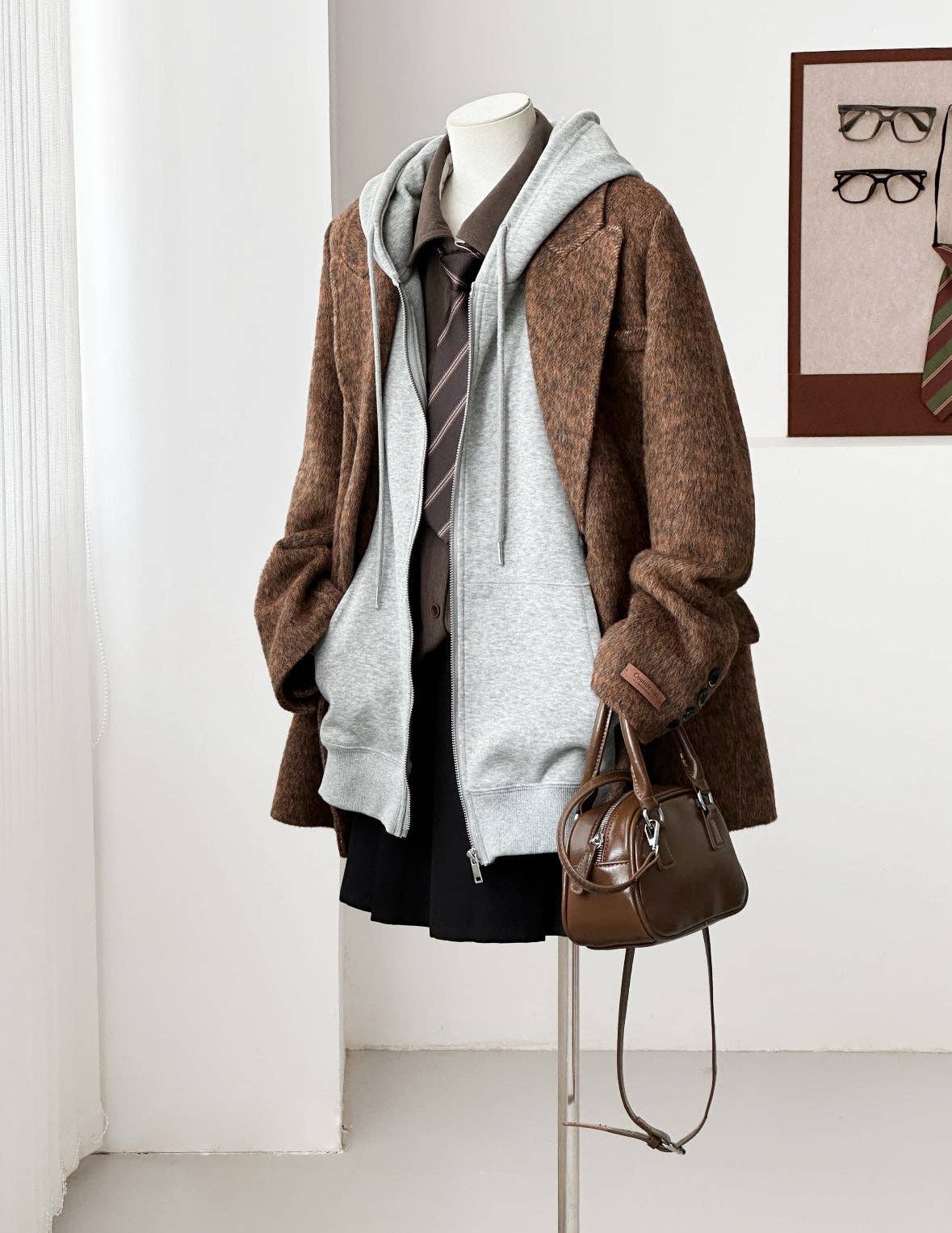 Loom & Line - Ember Wool Double-breasted Blazer - 4 Colors: Caramel / One Size