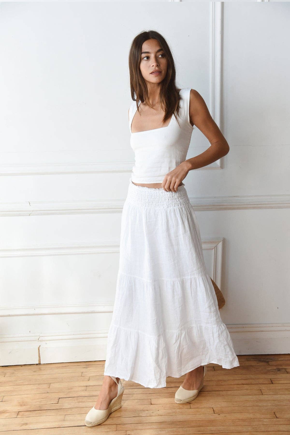 Firenze Linen Skirt