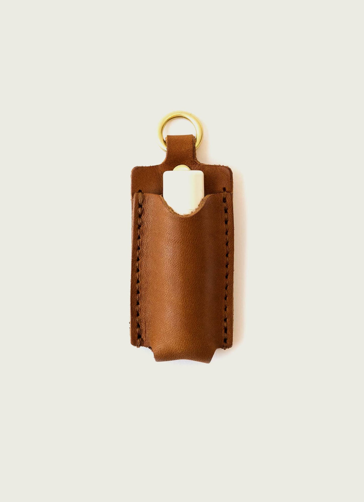 WP Standard - Leather ChapStick Holder: Desert Black