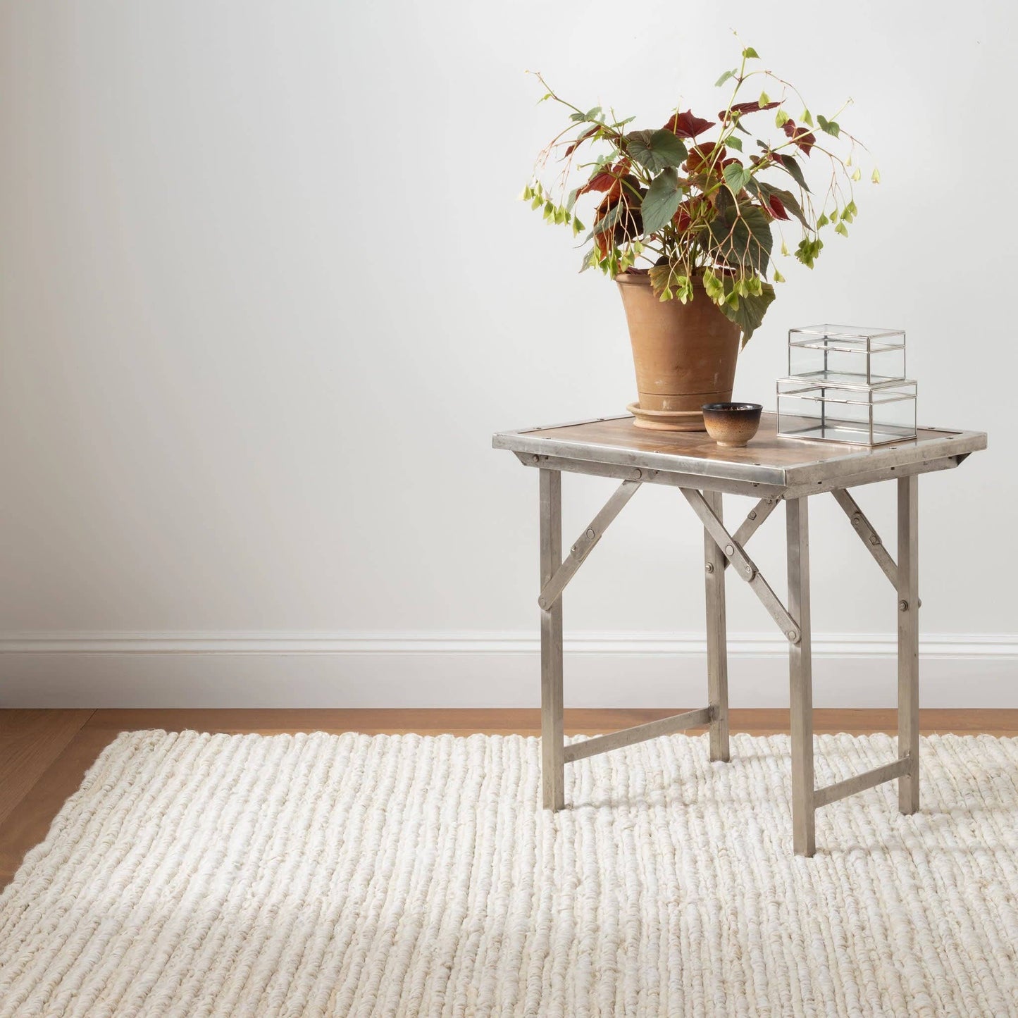 Dunes Handwoven Jute Rug | Bleached Oak: 2' x 3'