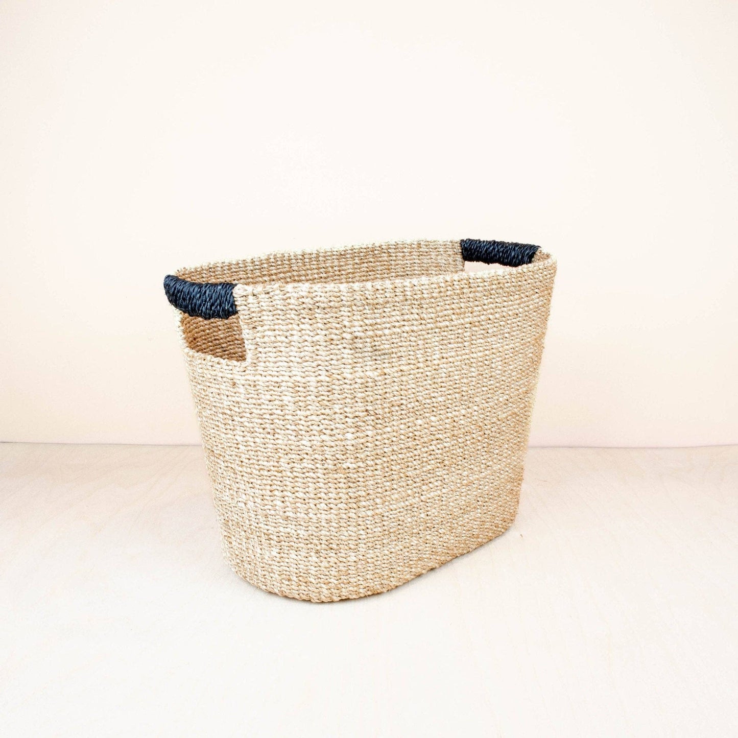 Oval Hemp Storage Baskets Medium and Large