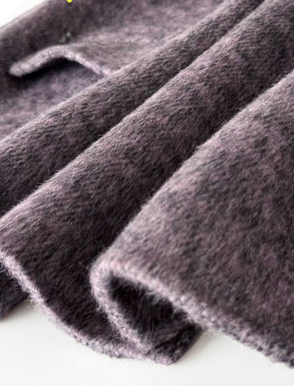 Loom & Line - Ember Wool Double-breasted Blazer - 4 Colors: Caramel / One Size