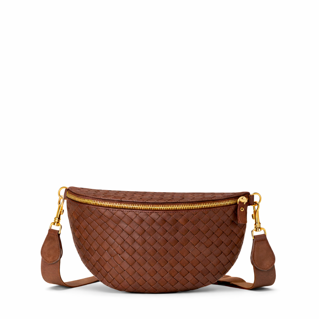 Uashmama - SLING BODY BAG: Woven Black