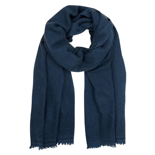 SLATE + SALT - Navy Handloom Cashmere Scarf