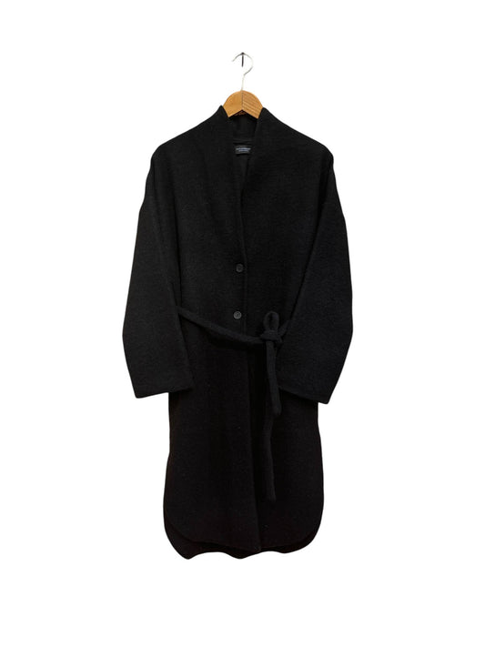 CECILIA SÖRENSEN - 319 CIGALA COAT pure beige wool: Black