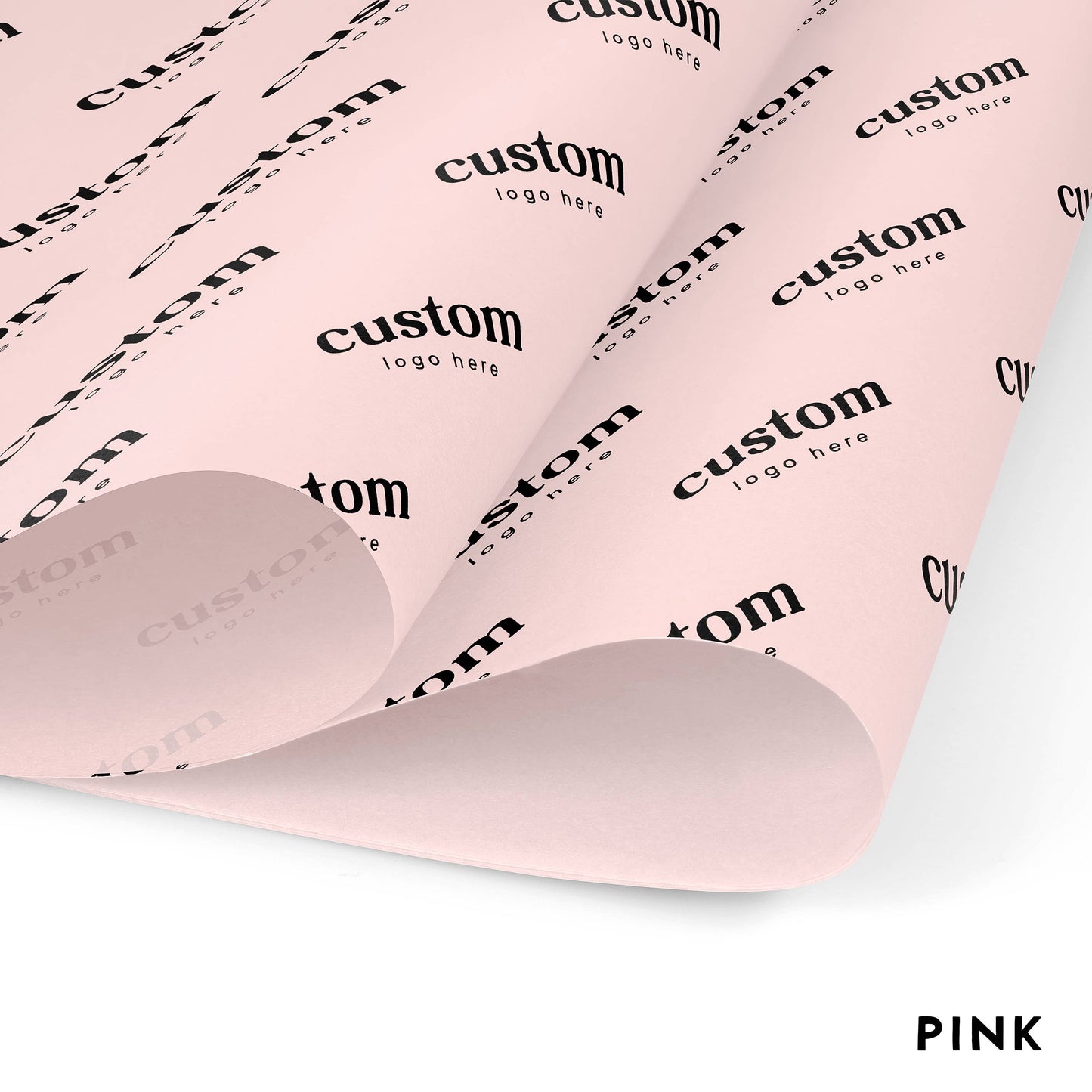 Coaco - Tissue Paper, Custom Tissue Paper, Printed Tissue Paper: 20 Sheets / White / 20x18