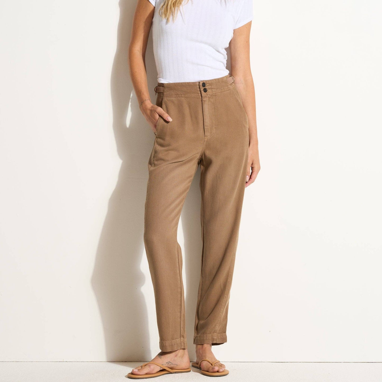 Neve Drape Denim Twill Pant