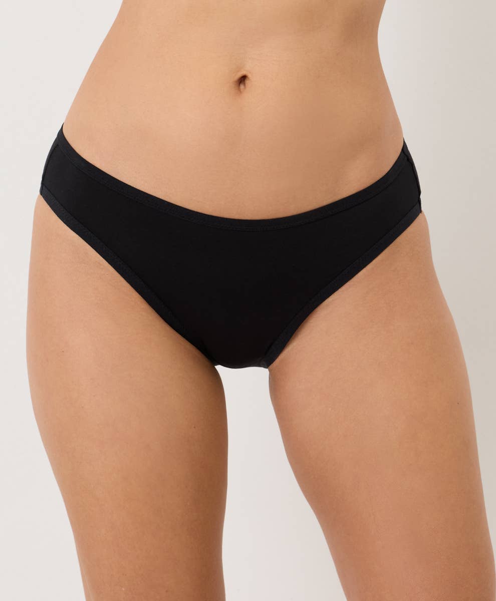 Pact - Women's Everyday Classic Fit Bikini: Black / Small