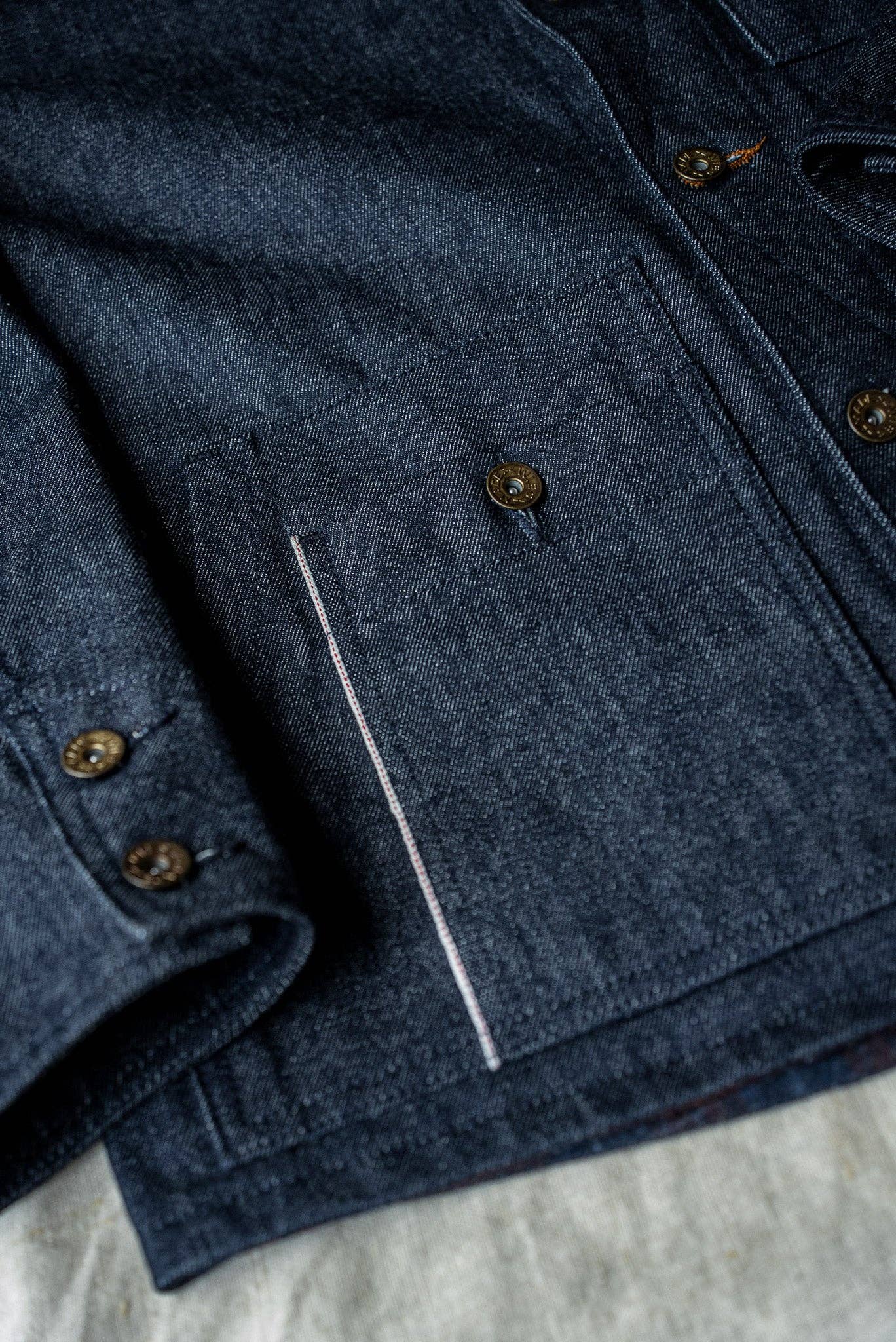 WiesMade - Men | Nico Chore Coat | Selvedge - Indigo: Indigo Raw Selvedge / L