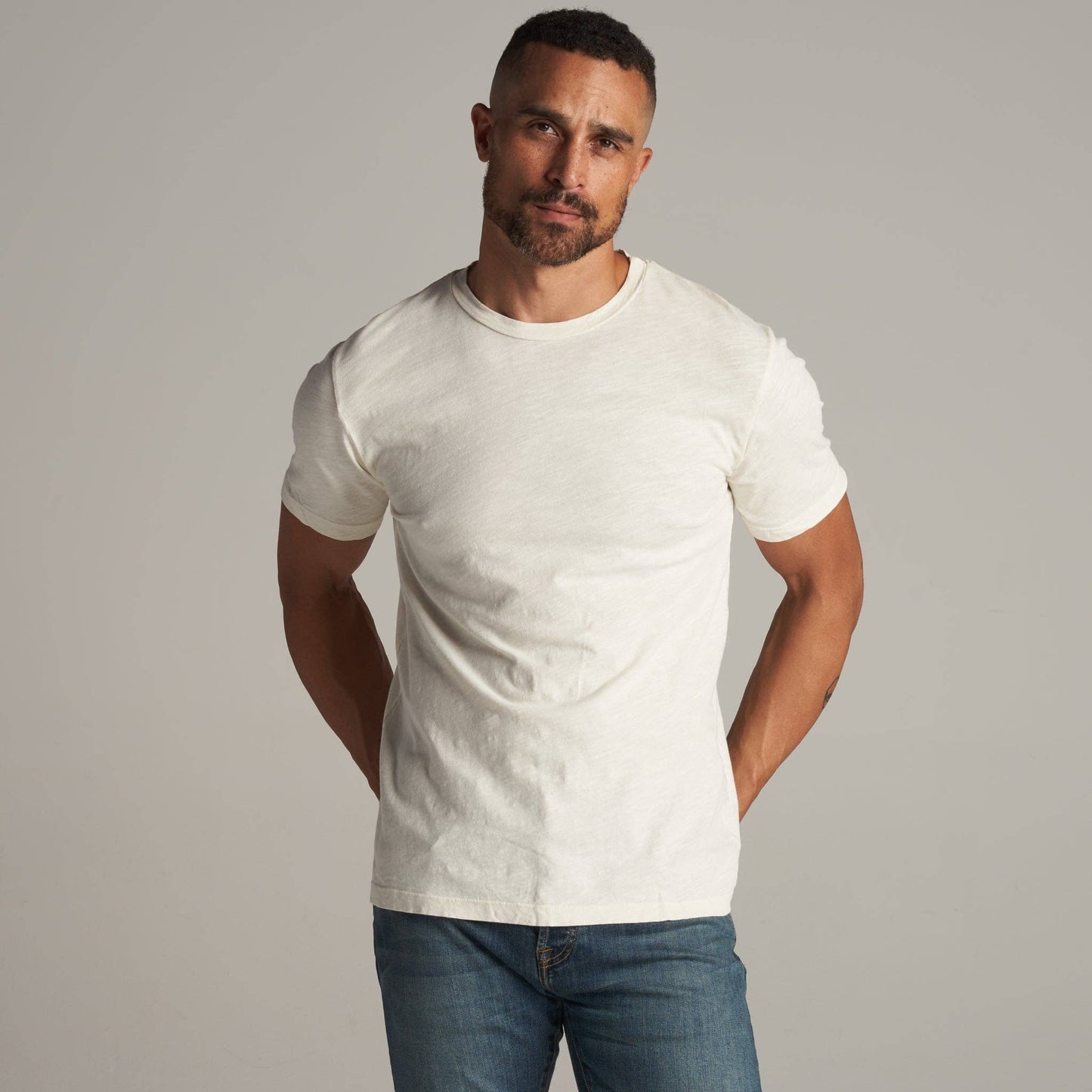 Rowan - Asher Standard Slub Tee: Black / M / MKTP0011