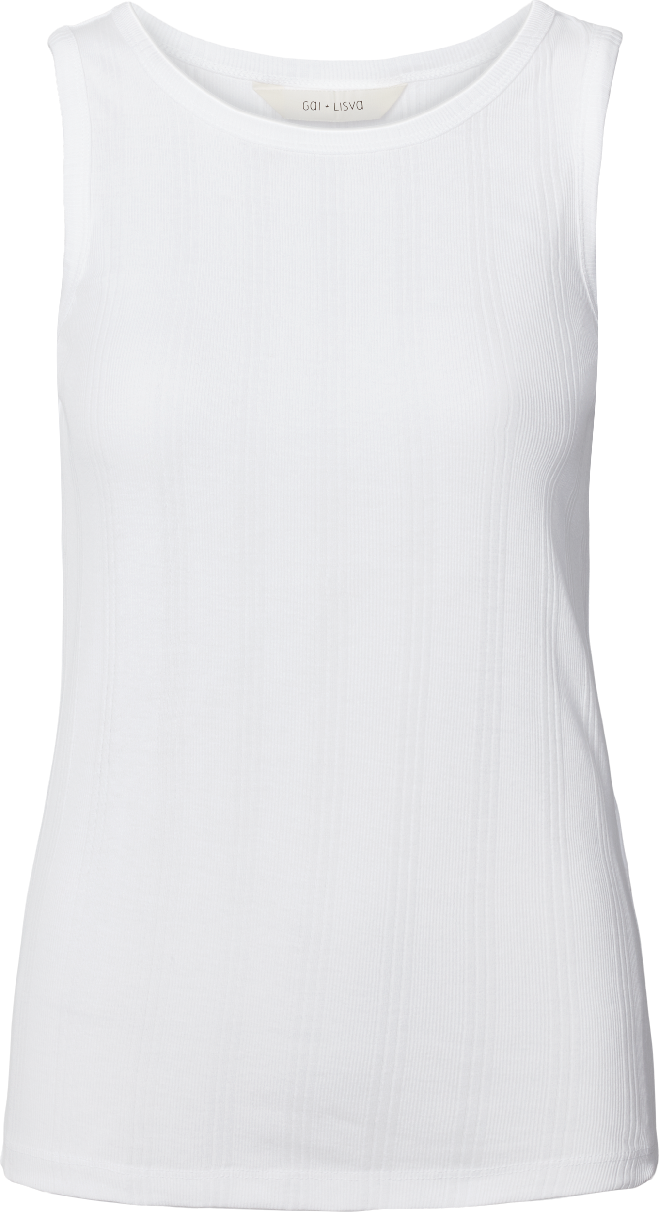 gai-lisva - Alberte Cotton Top GOTS - White: S