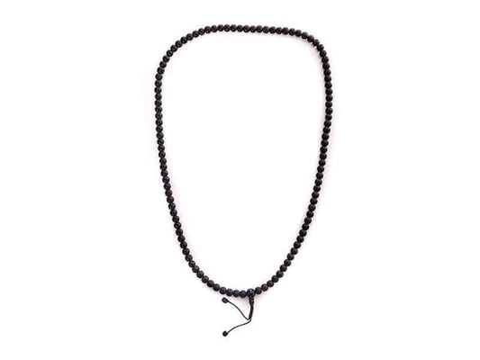Kathmandu yogi - Natural Onyx Mala Necklace
