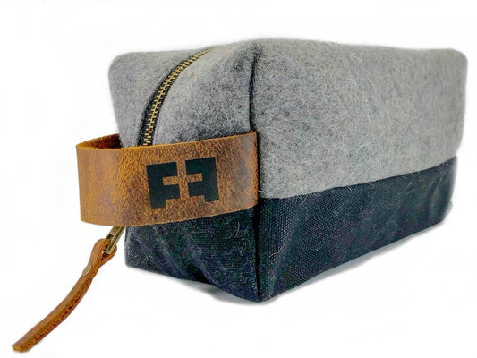 Fat Felt - The Dopp Kit - Felted Night Sky
