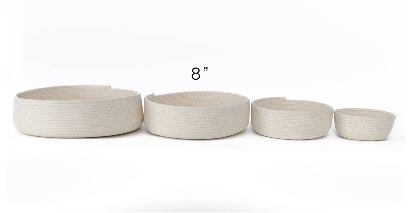 Ten Dots Textiles - 8" Catch All Basket