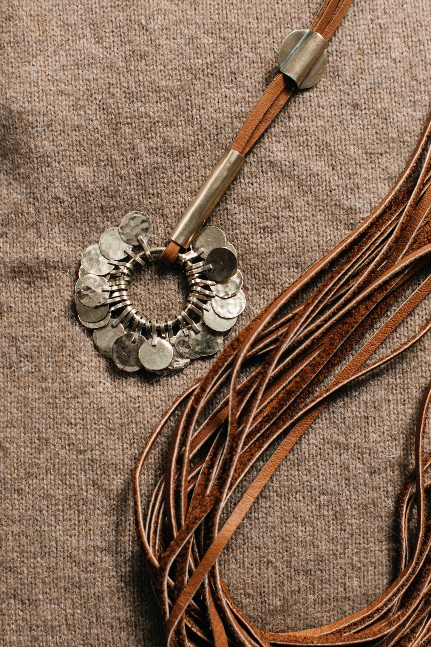 Floos Cluster Pendant Necklace