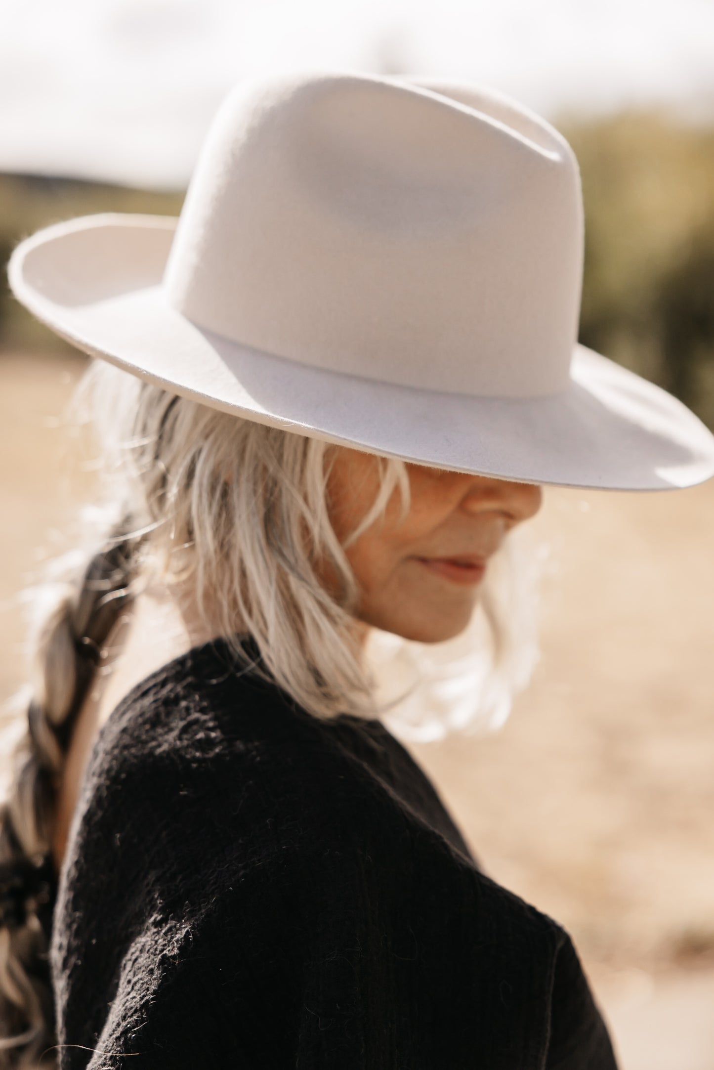 Boncia Felted Lapin Hat by Reinhard Plank"