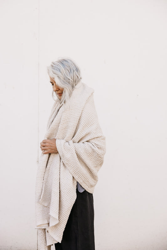 Heritage Waffle Throw