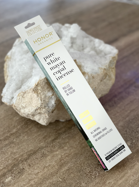 Pure White Mayan Copal Incense (Hand Rolled in Tulum)